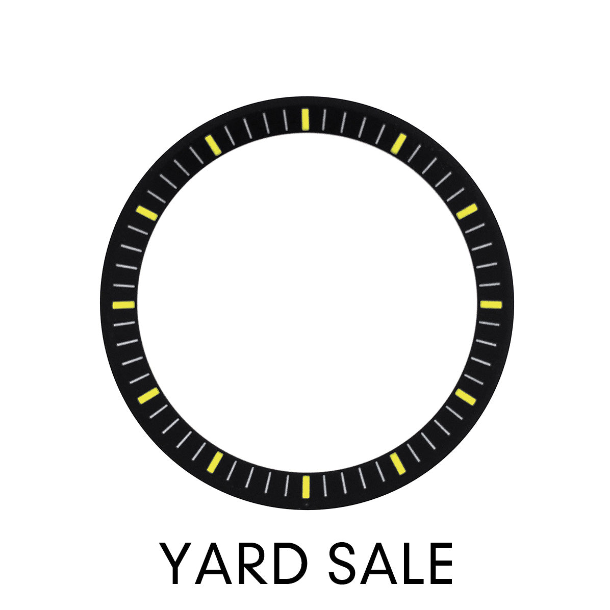 YARD SALE - C.R. - Urchin - Matt Black w Markers (Yellow)