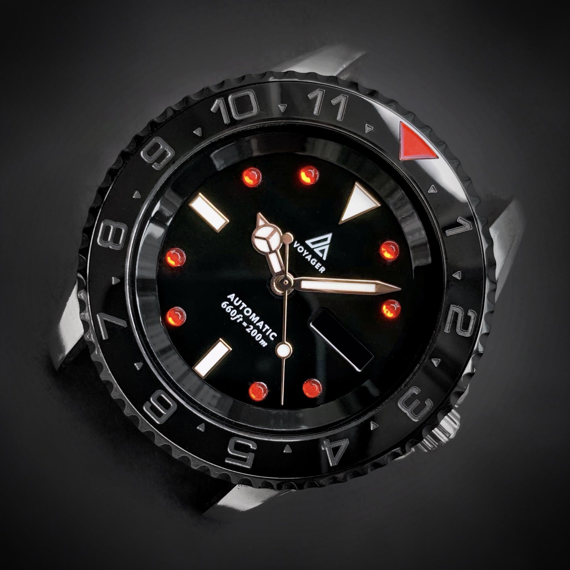 Ceramic Insert - Urchin Dual Time Red T Stealth
