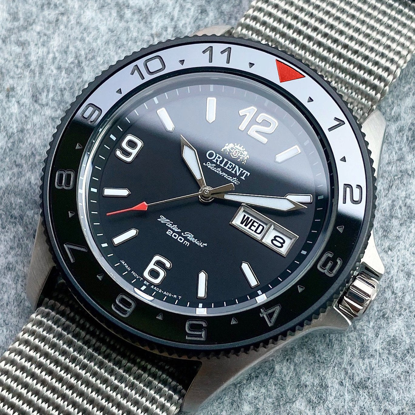Ceramic Insert - SKX Dual Time Red T Stealth