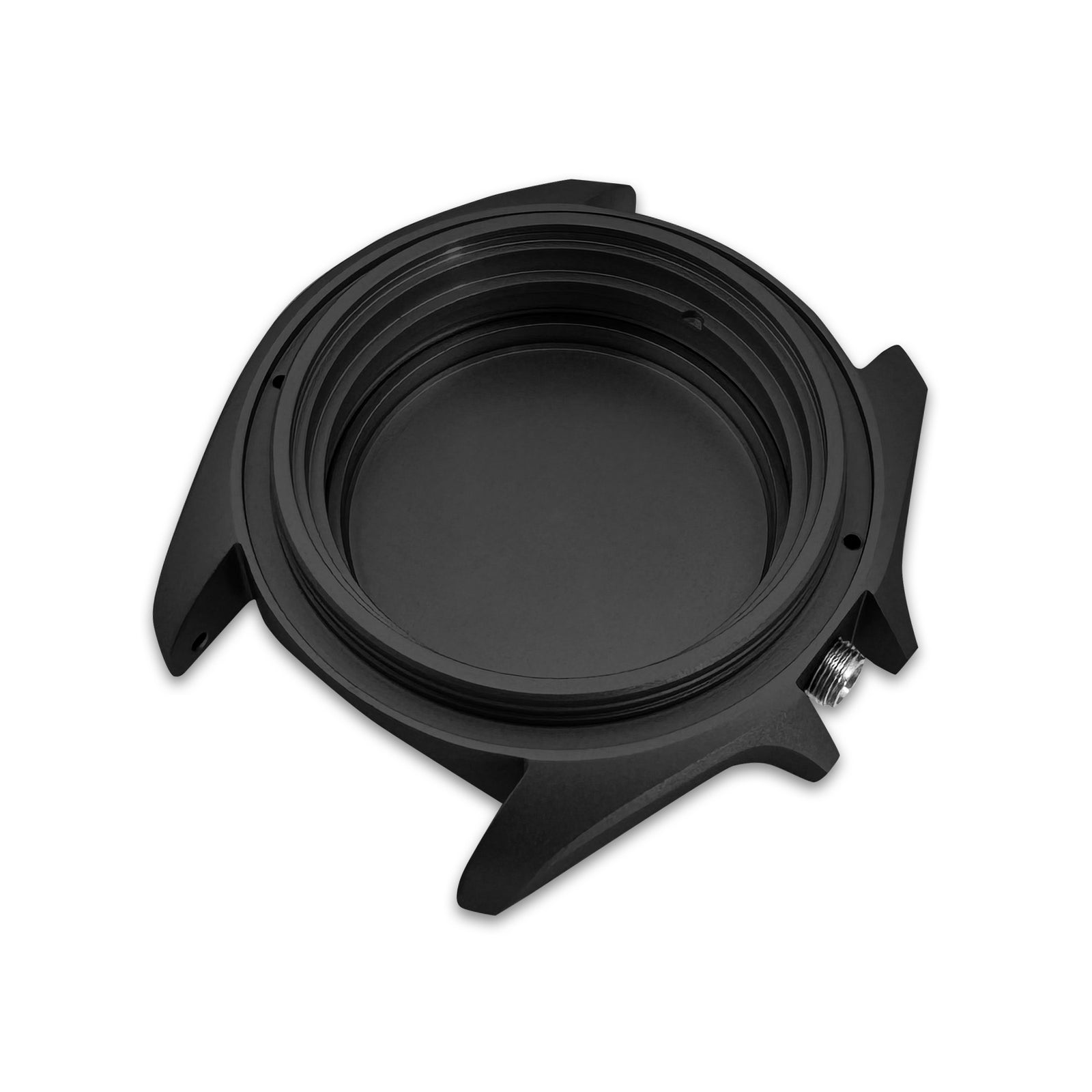 Case - SKX007 Classic 3H - Bead Blasted PVD Black (With Case Back)