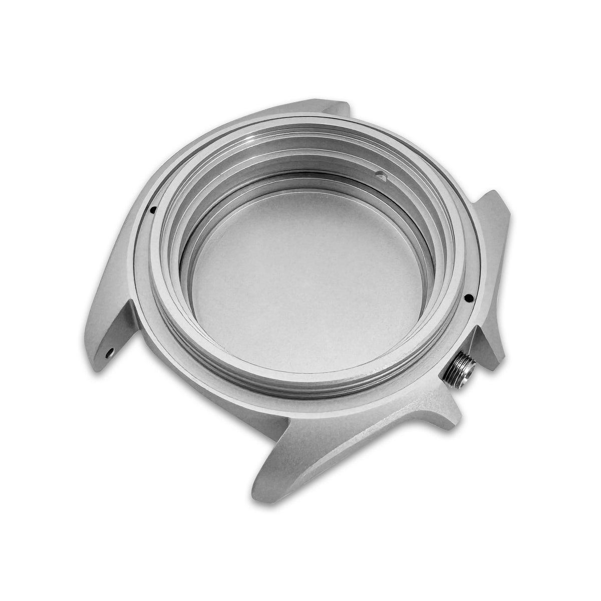 Case - SKX007 Classic 3H - Bead Blasted Steel (With Case Back)