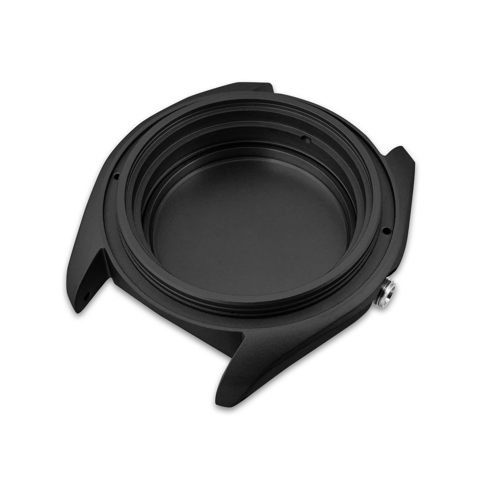 Case - SKX007 Classic NCG 3H - Bead Blasted PVD Black (With Case Back)