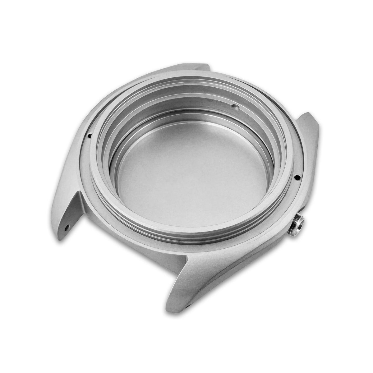 Case - SKX007 Classic NCG 3H - Bead Blasted Steel (With Case Back)