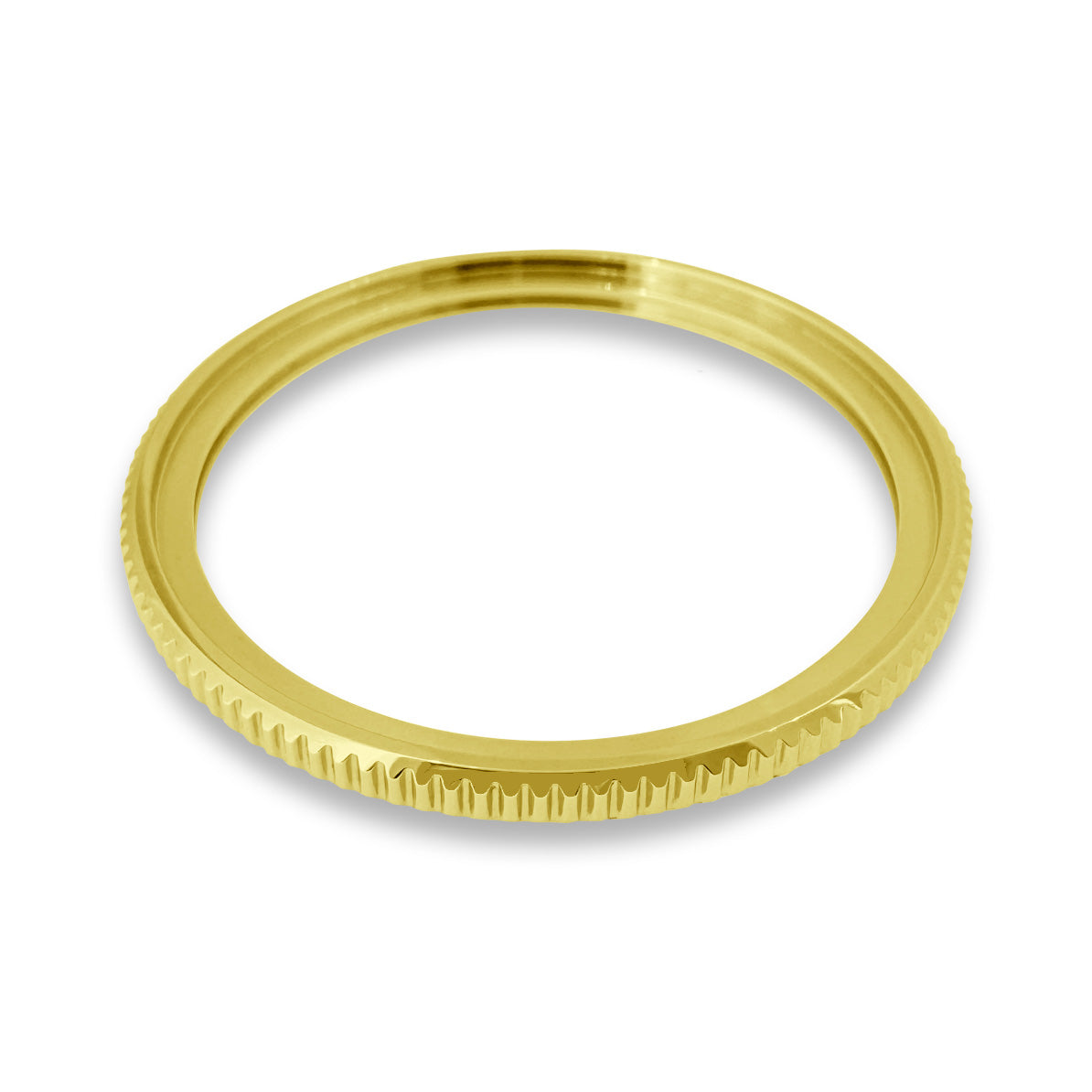 Bezel - SKX007/SRPD Coin Edge Slim - Polished PVD Gold