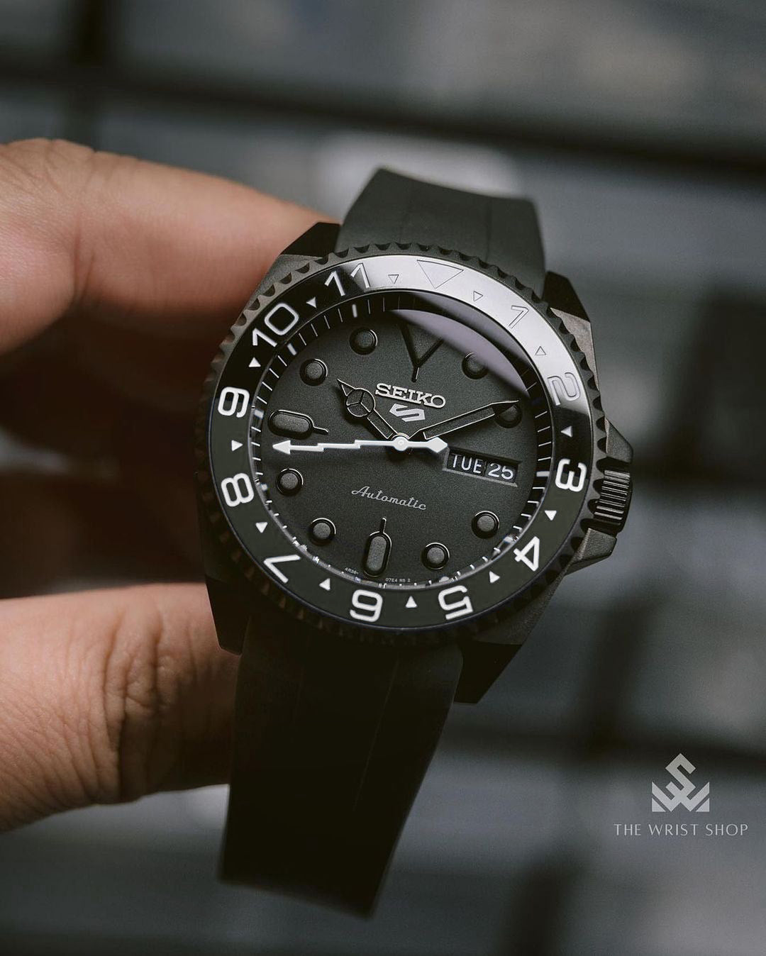 Ceramic Insert - 007 Dual Time B.Wayne