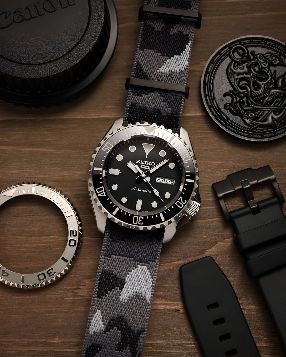 Ceramic Insert - 007 Deep Sea - Luminous Azure