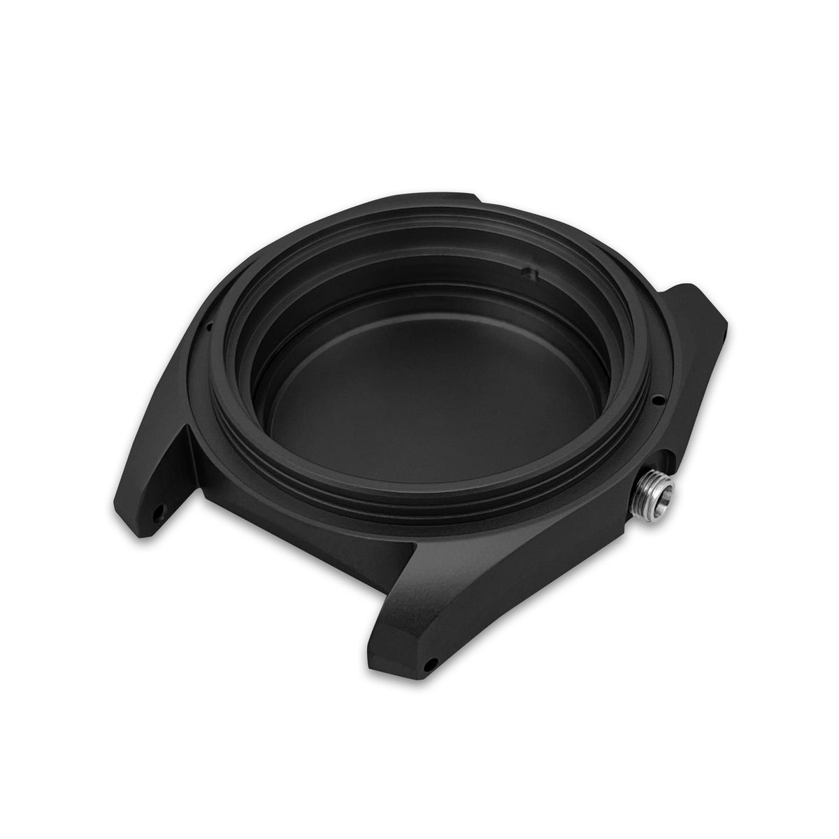 Case - SKX007 MM 3H - Bead Blasted PVD Black (With Case Back)