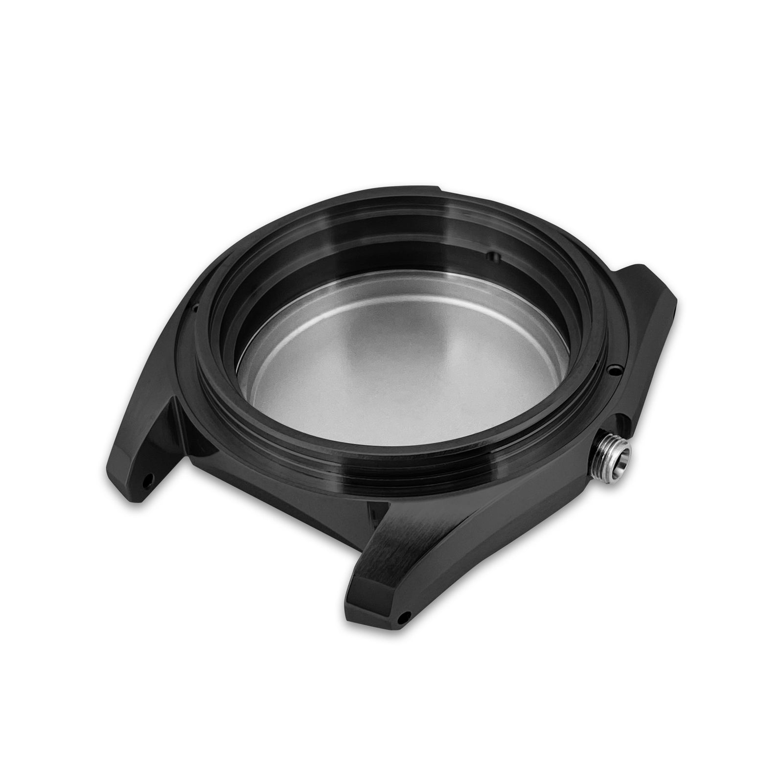 Case - SKX007 MM 3H - Polished PVD Black (With Case Back)