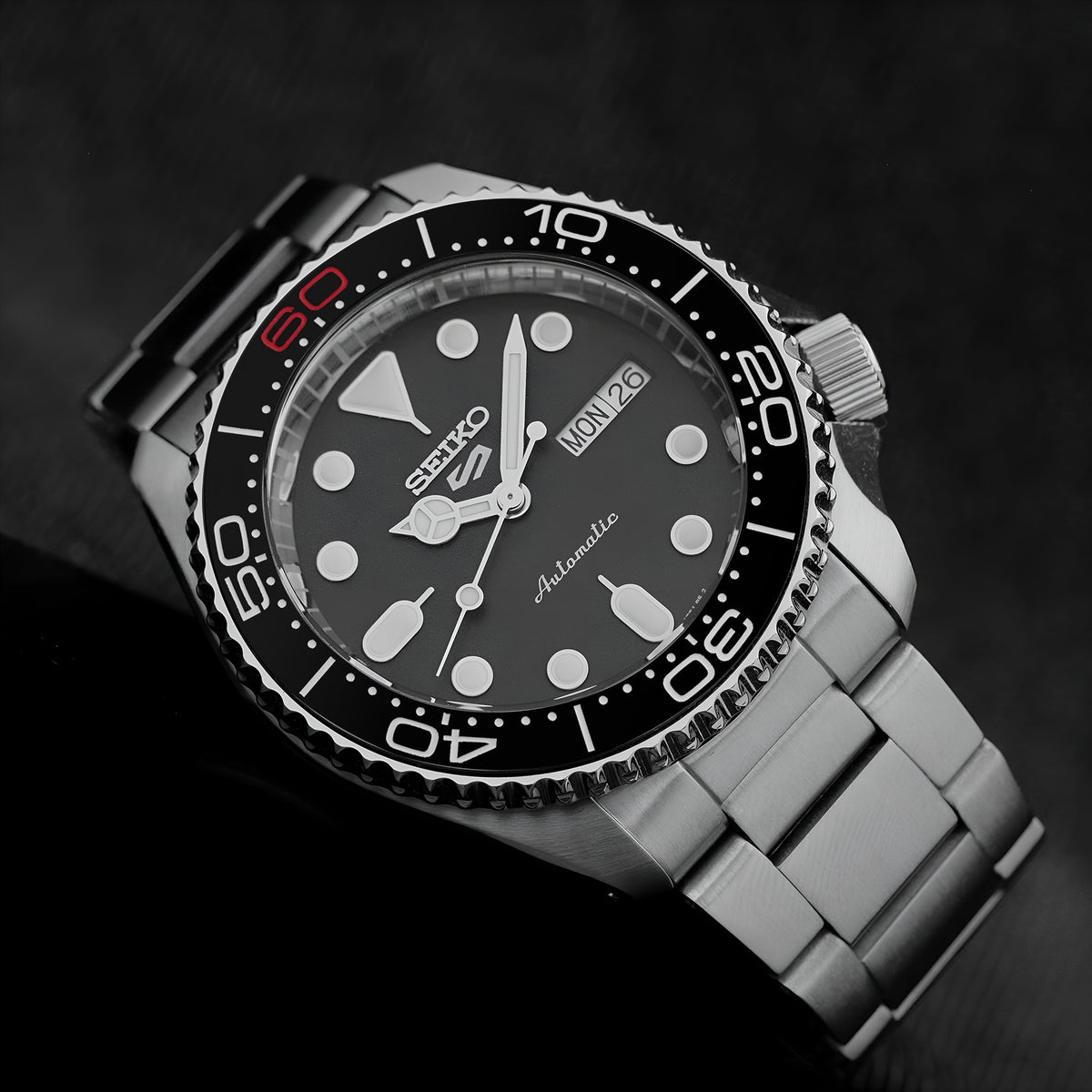 Ceramic Insert - 007 OSM60 Black Red "60"