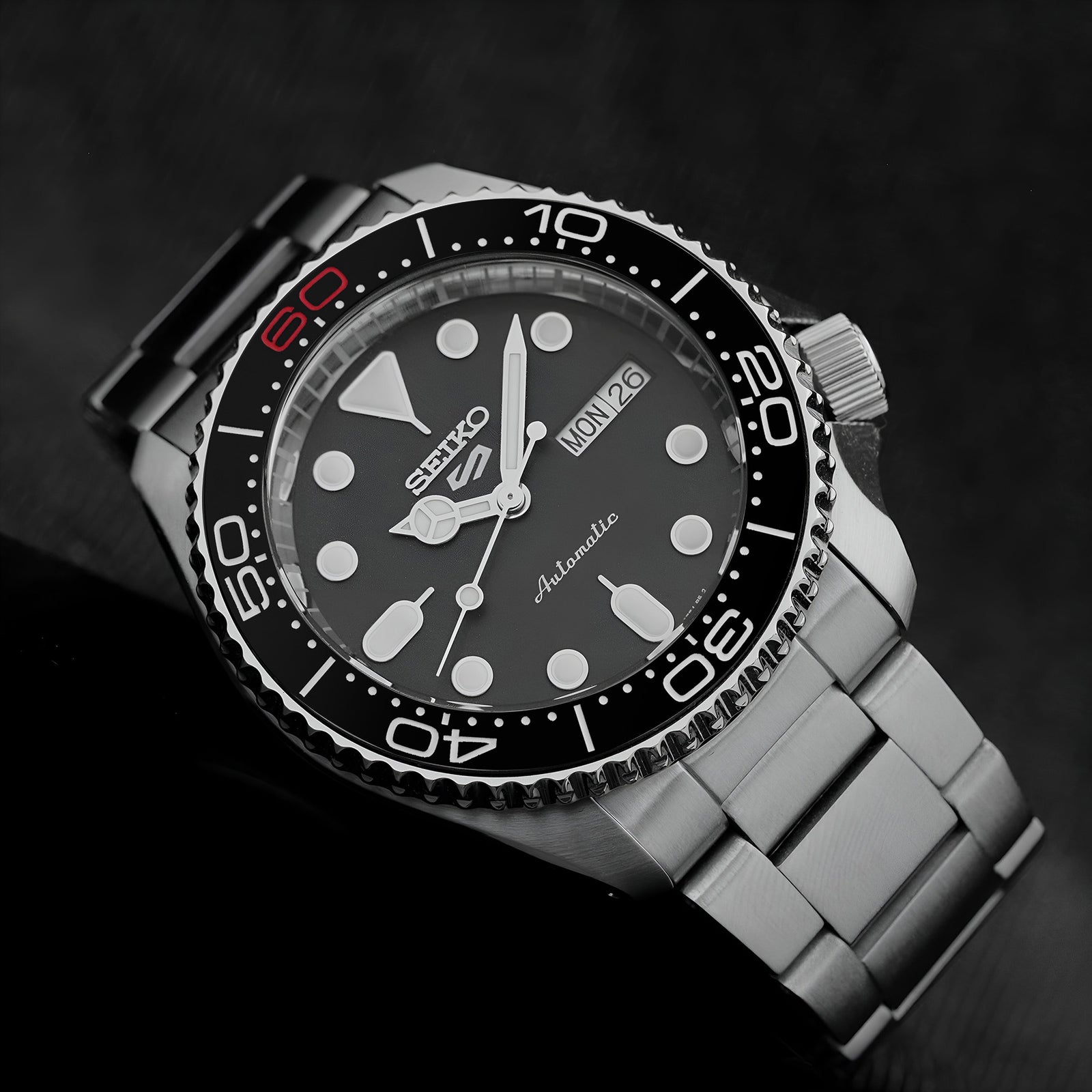 Ceramic Insert - 007 OSM60 Black Red "60"