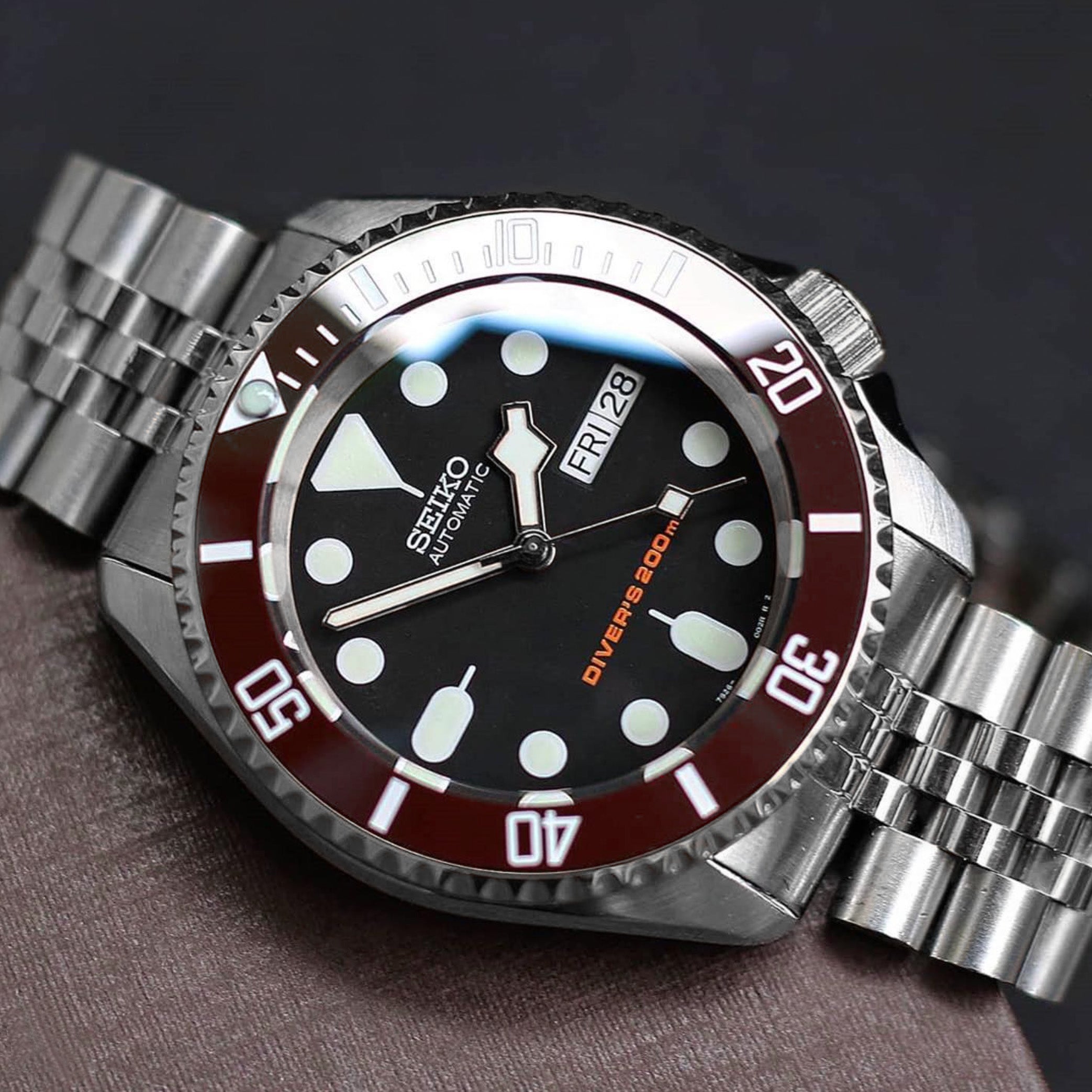 Ceramic Insert 007 Sub Umber DLW WATCHES