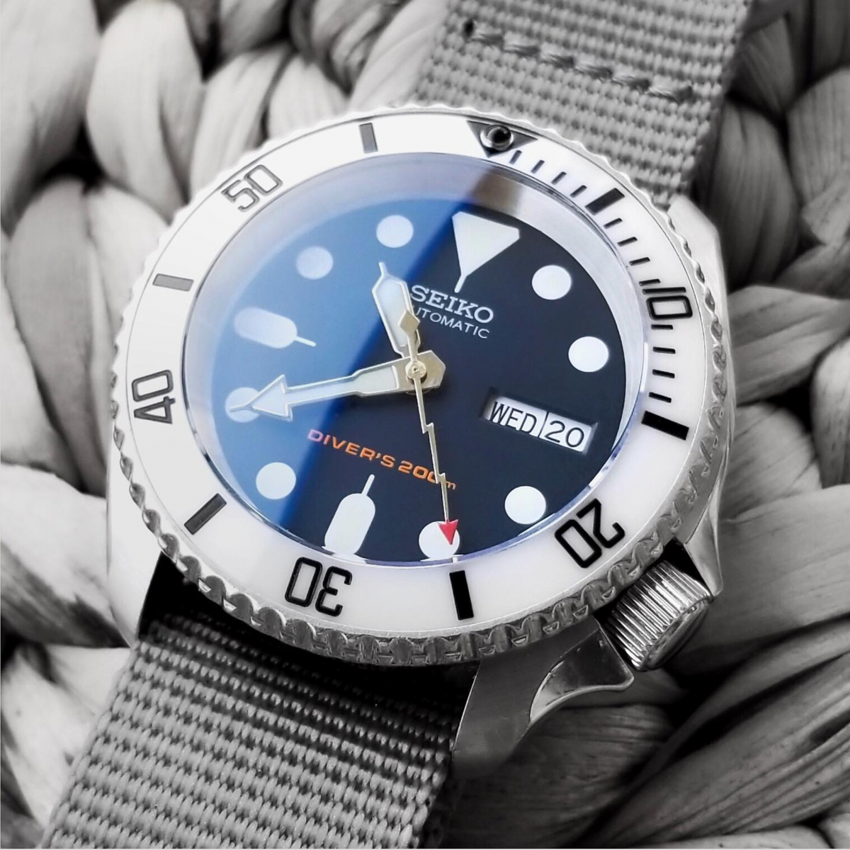 Ceramic Insert - 007 Sub Ghost White