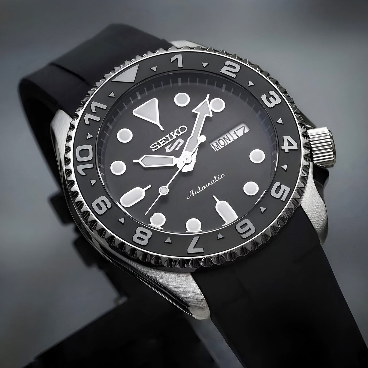 Ceramic Insert - 007 Yacht Master Dual Time Black