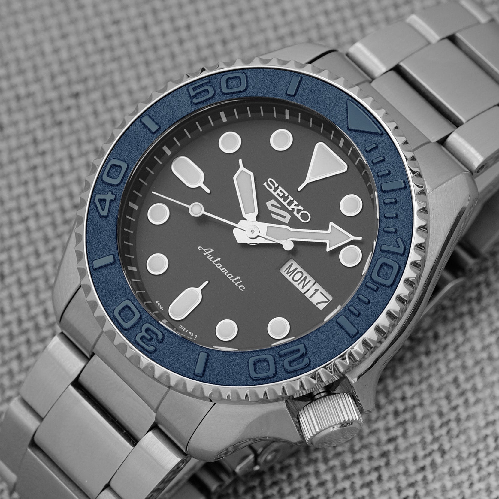 Seiko 007 yacht master blue Clearance