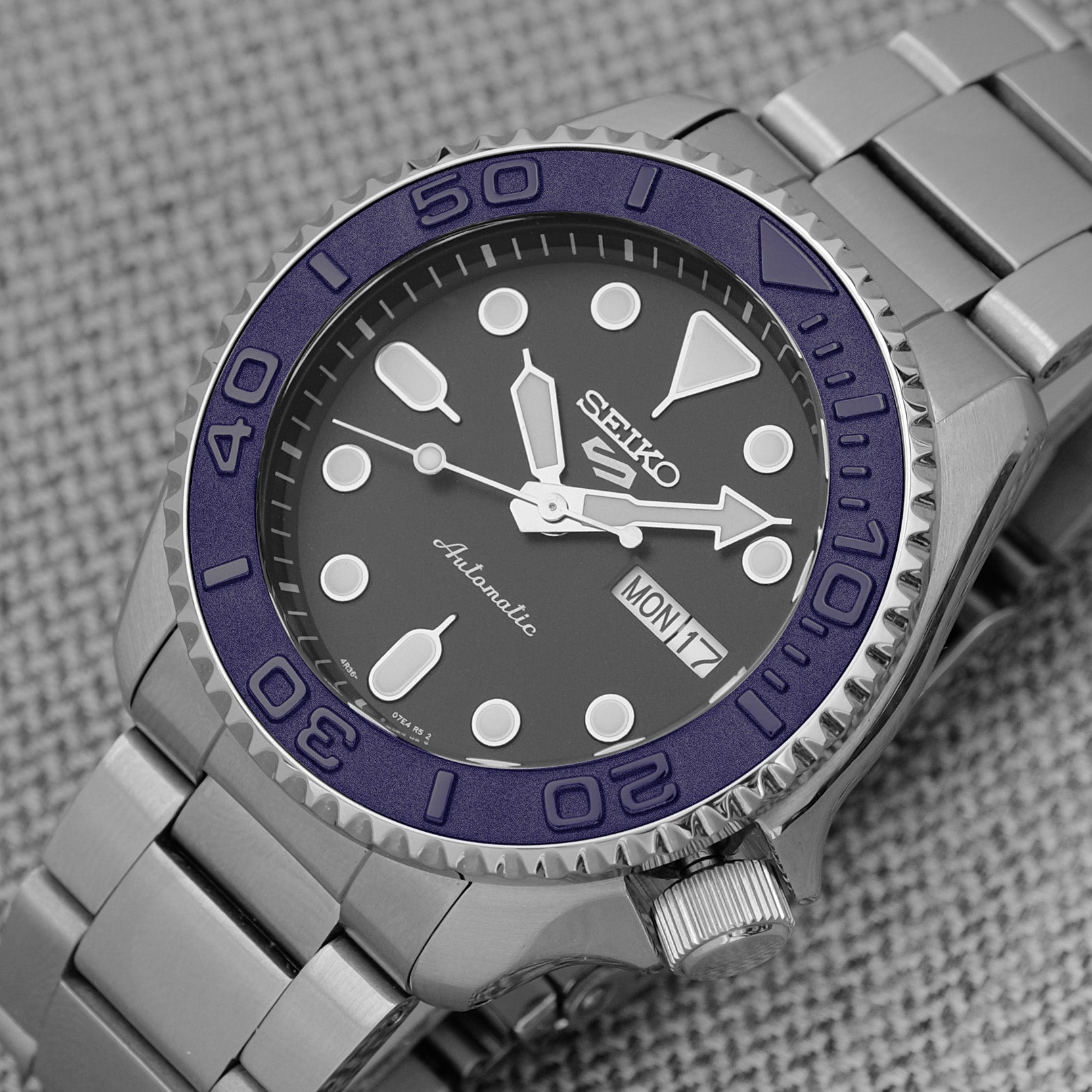 ショウヤン Steel Insert - 007 Yacht Master Rugged Purple - DLW WATCHES