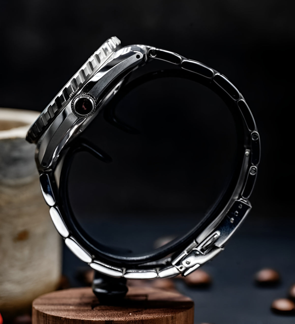 Case - SKX007 MM 3H - Polished Steel (With Case Back)