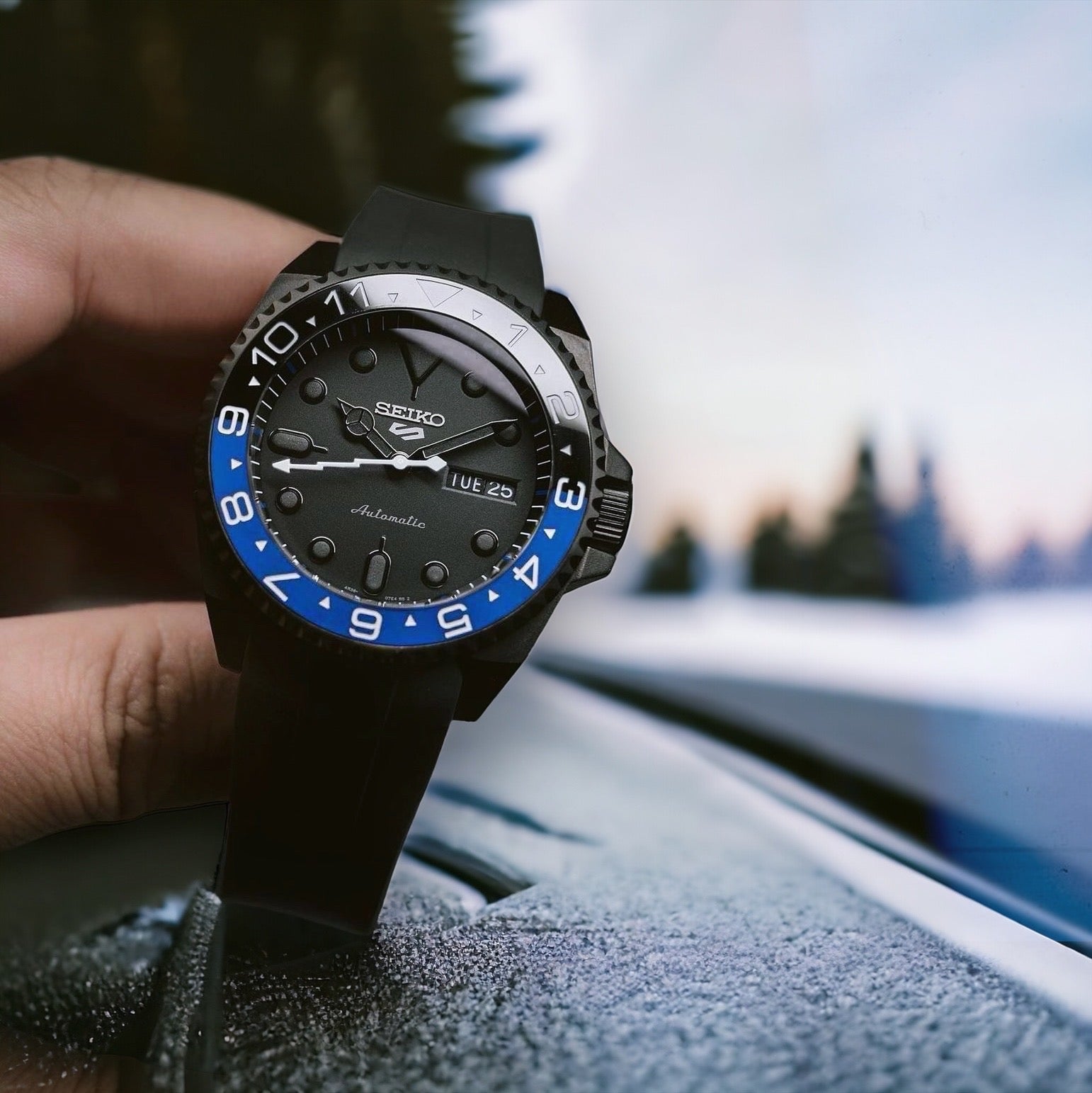 Ceramic Insert - 007 Dual Time BAT.