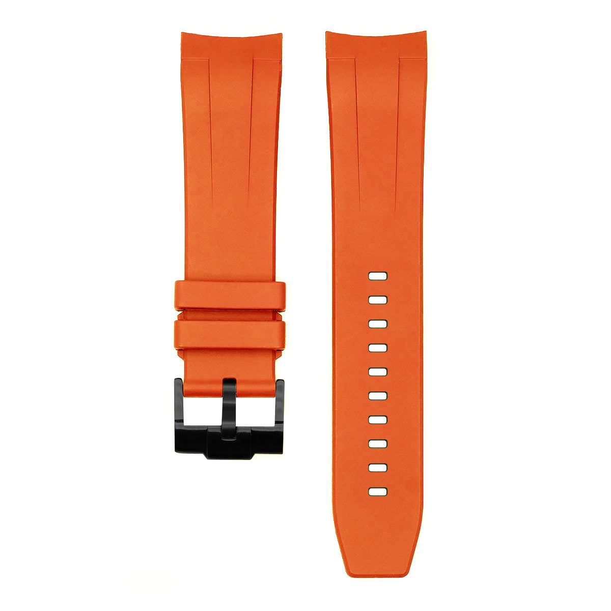 FKM Rubber Strap - SKX007/SRPD Classic - Orange