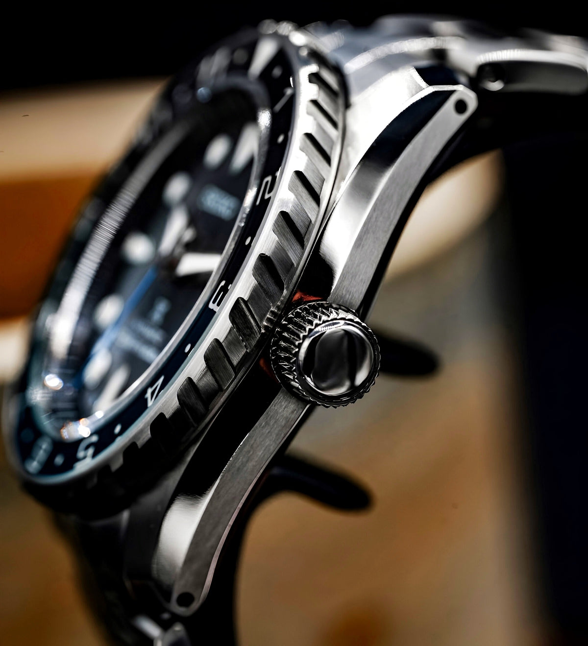 Case - SKX007 MM 3H - Polished Steel (With Case Back)