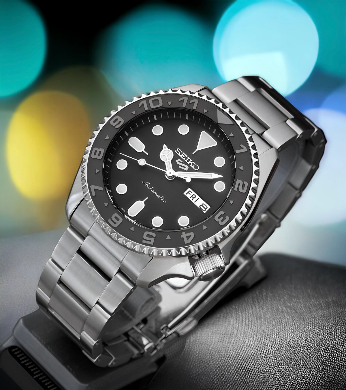 Ceramic Insert - 007 Yacht Master Dual Time Black