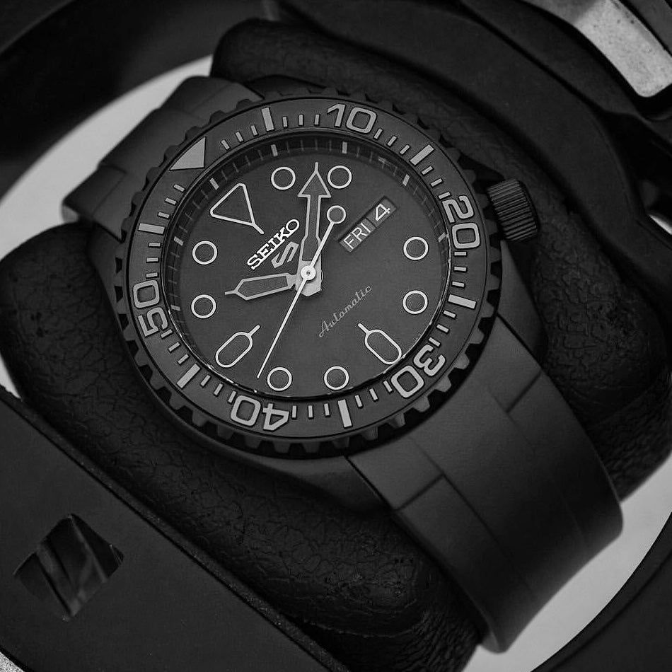 Ceramic Insert - 007 Yacht Master Mil Sub Black