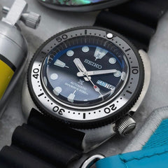 タートル Turtle MOD オマージュ NH36A ステン レス　自動巻 Ceramic Insert - SRP Turtle Stealth - DLW WATCHES