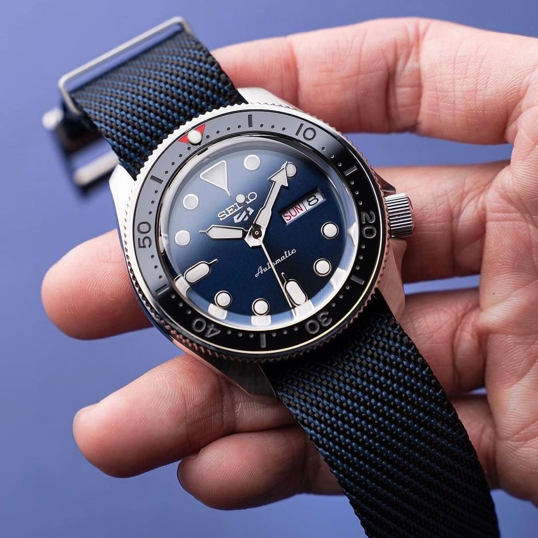 Ceramic Insert - SKX Red T Stealth - DLW WATCHES