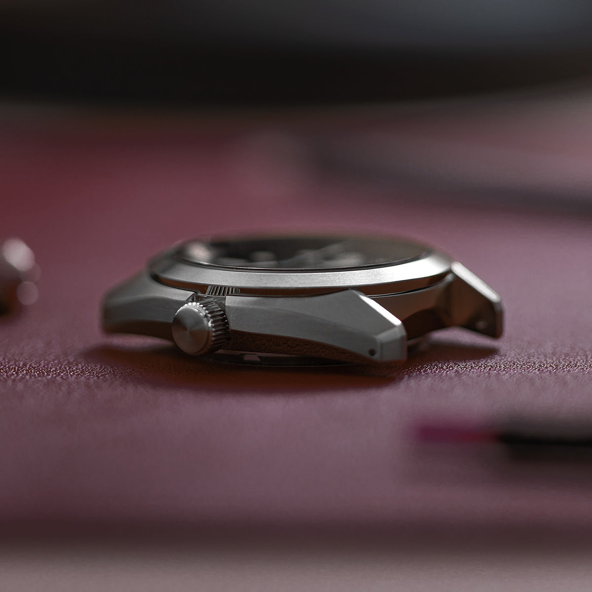 Case - SRPE GS Heritage - Brushed Steel (With Case Back)