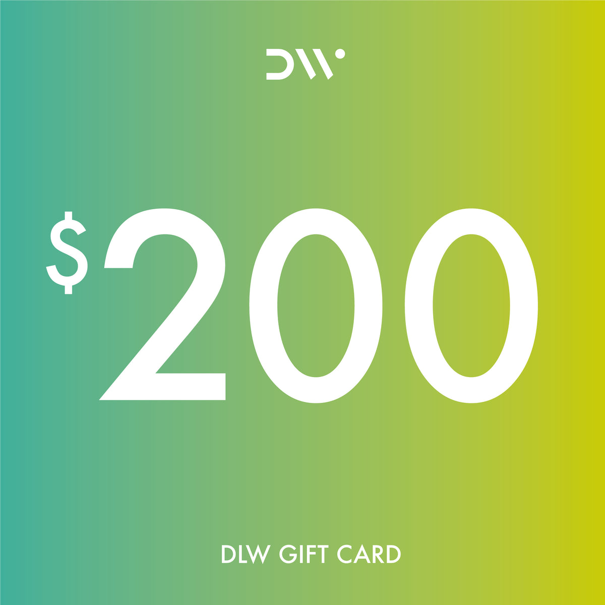 DLW Virtual Gift Card