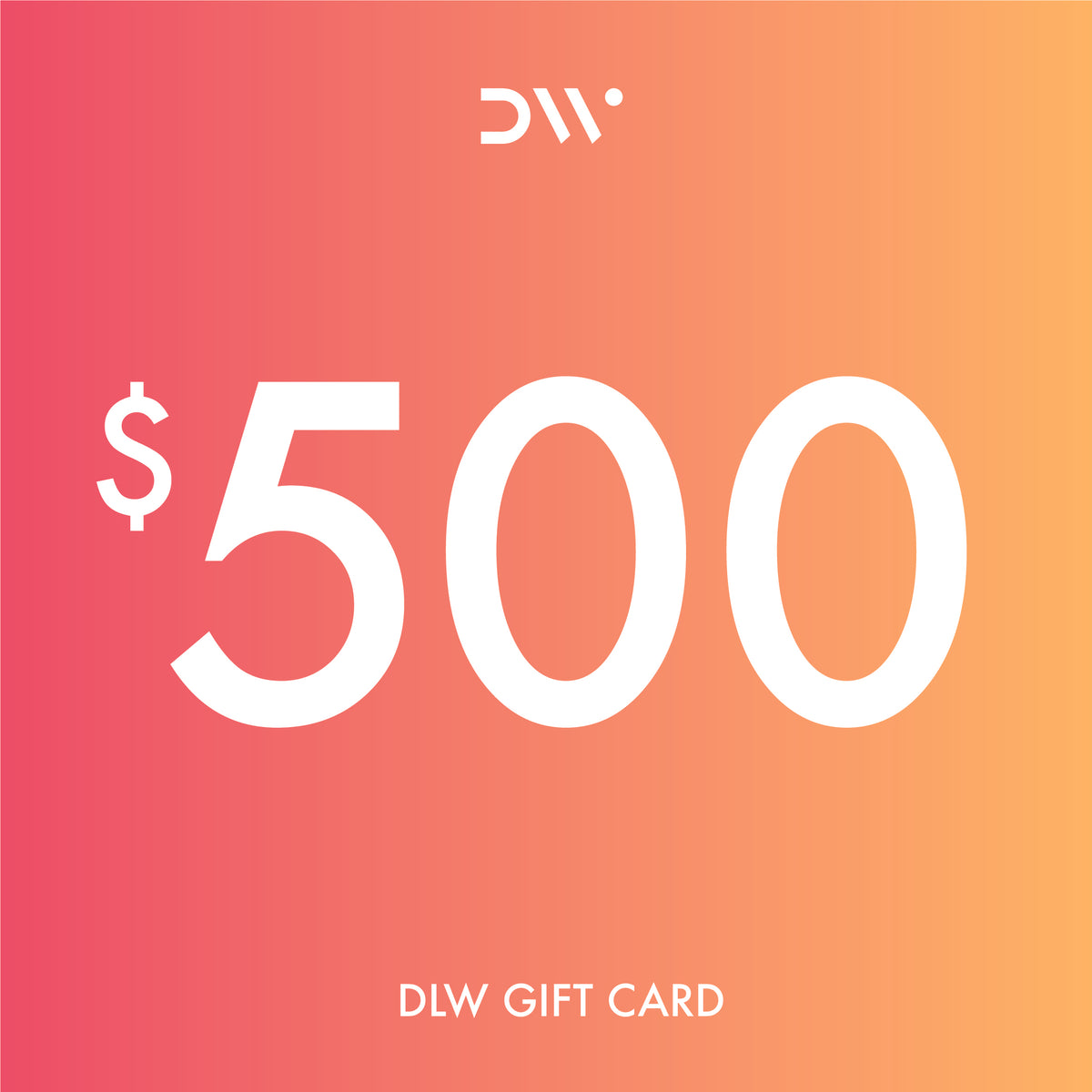 DLW Virtual Gift Card