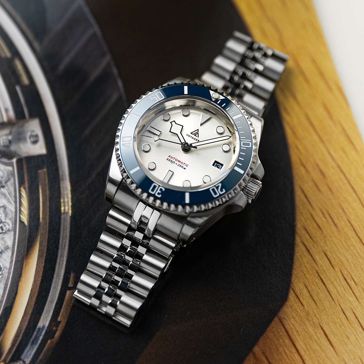 Case - SKX007 Sub - Full Brushed Steel with Polished Lug Chamfer (With Case Back)