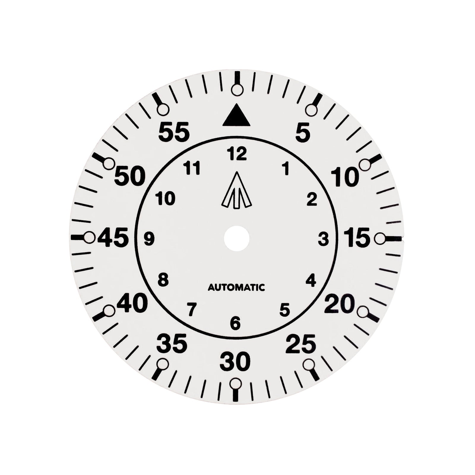 Dial - Mil Spec - White - Day Date / No Date