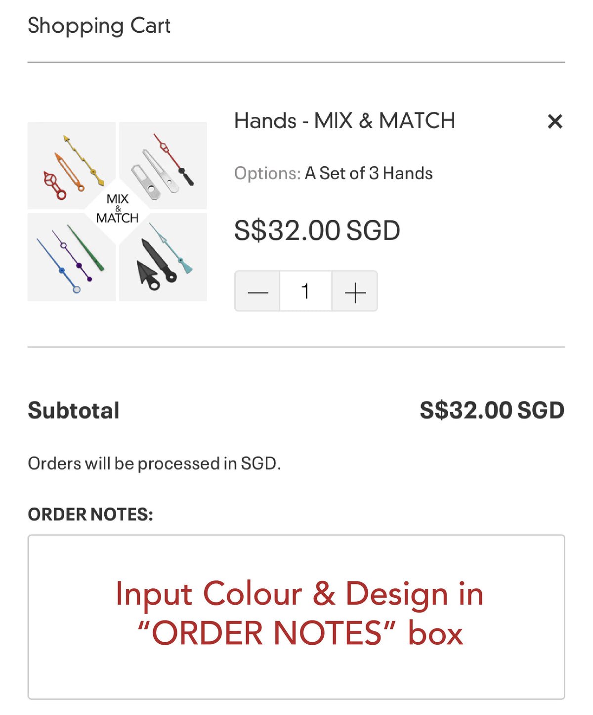 Hands - MIX &amp; MATCH