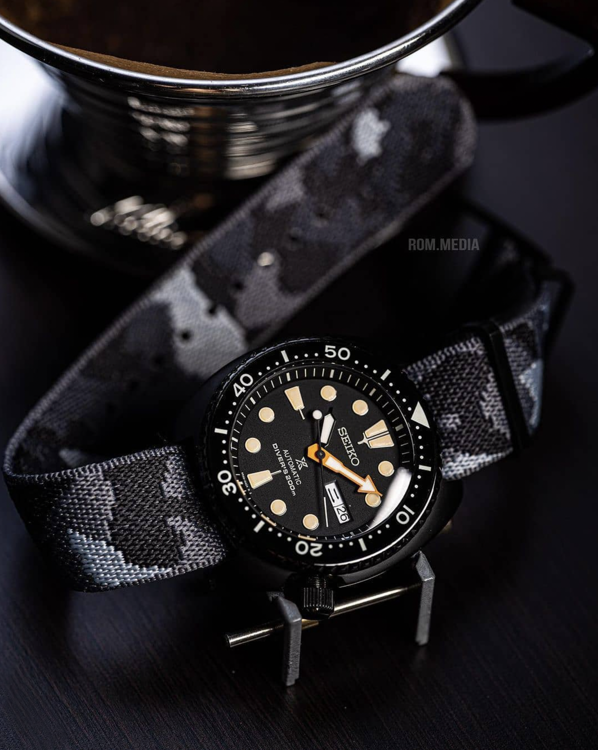 Woven Camo - Arctic - Single Pass