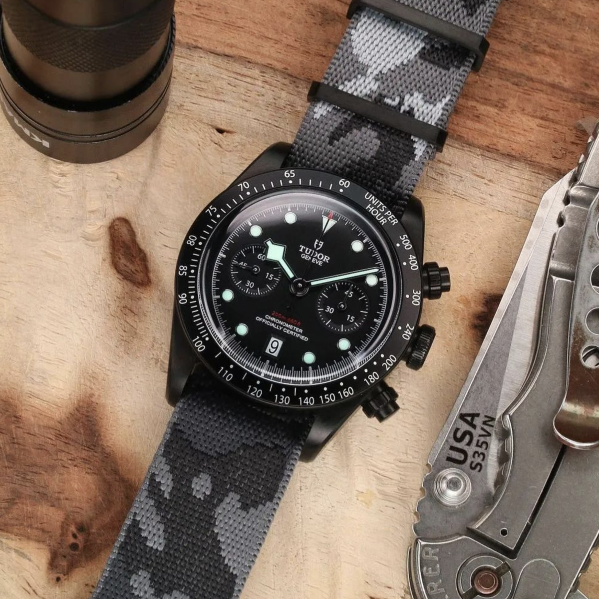 Woven Camo - Arctic - Single Pass