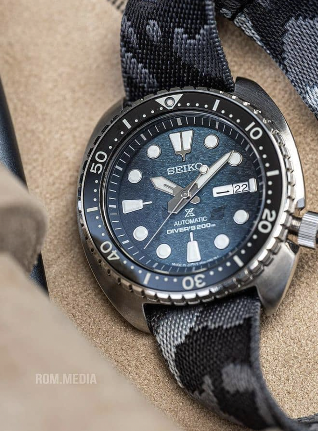 Woven Camo - Arctic - Single Pass