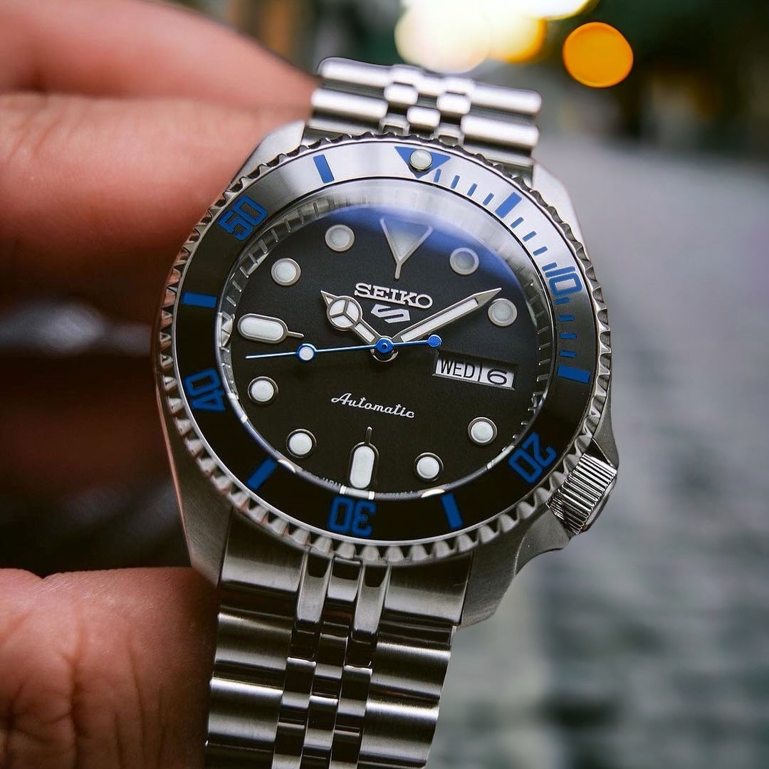 Ceramic Insert - 007 Sub Black X Blue