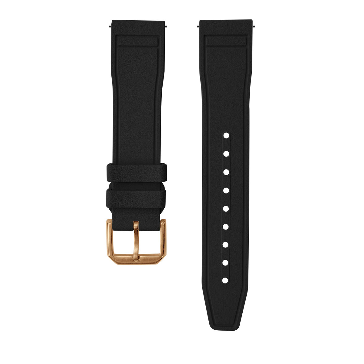 FKM Rubber Strap - Pilot - Black