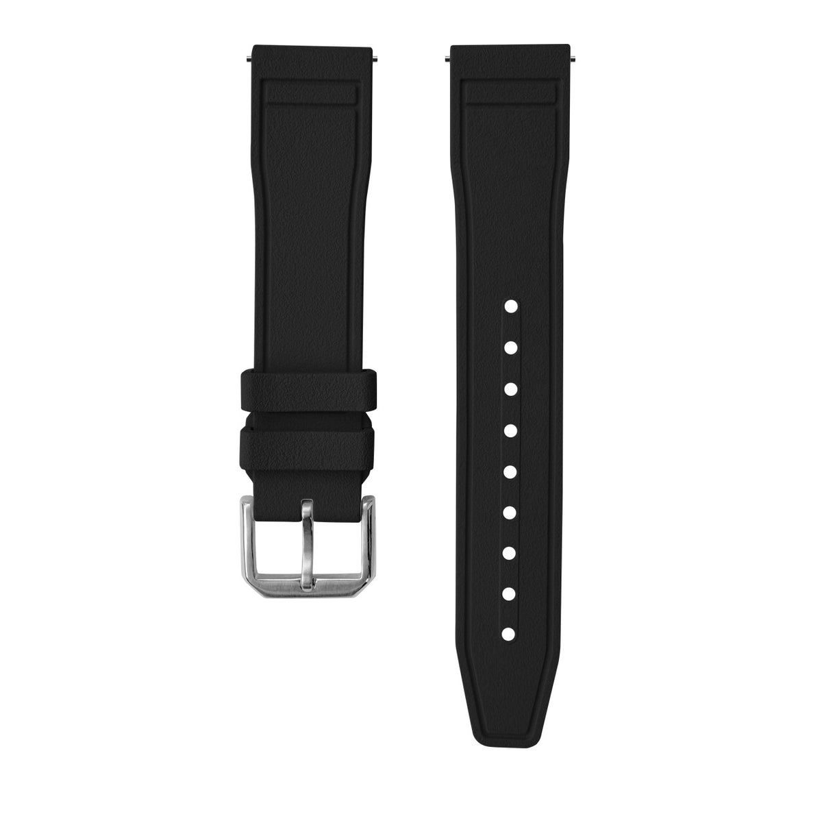 FKM Rubber Strap - Pilot - Black