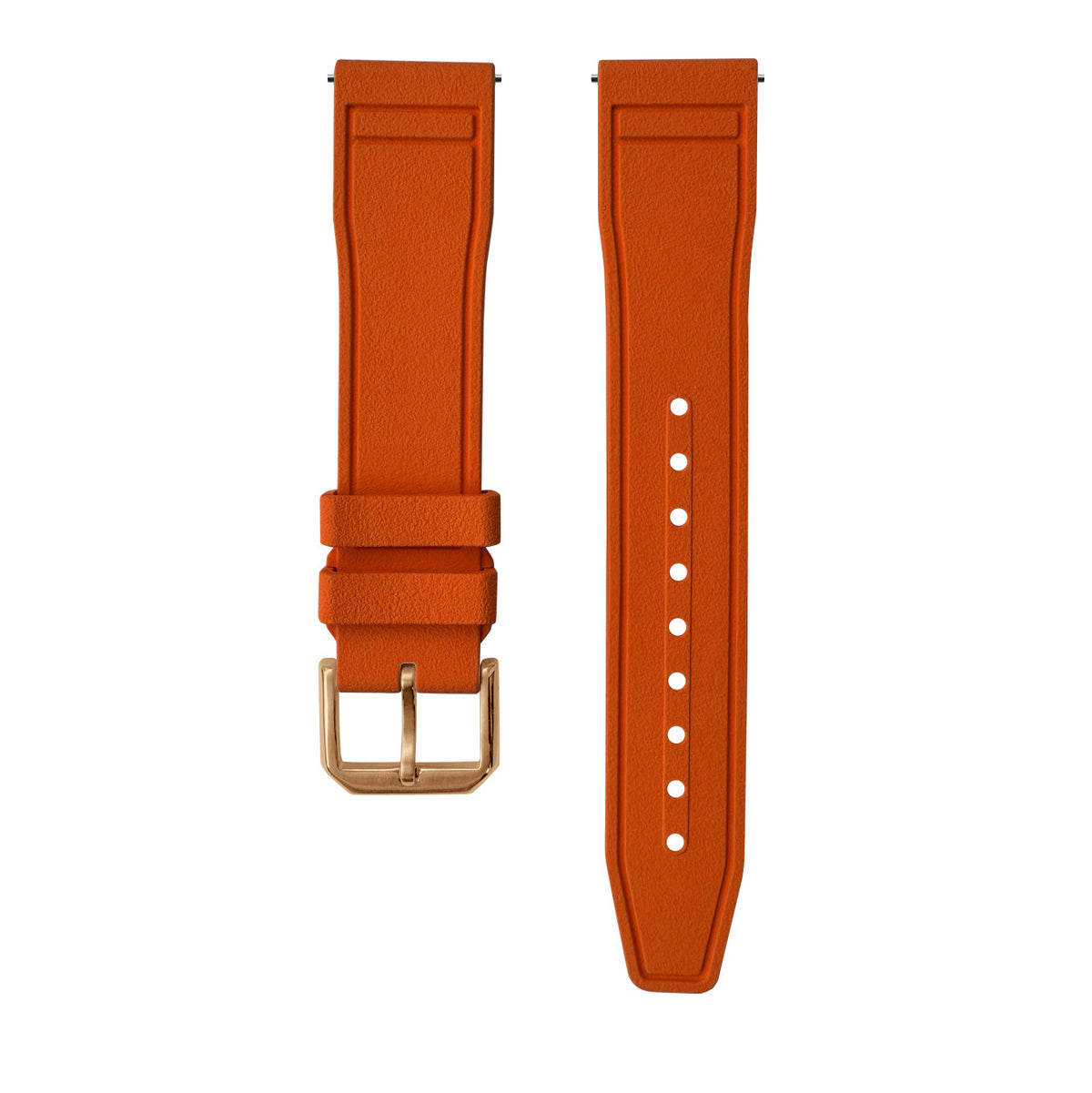 FKM Rubber Strap - Pilot - Orange