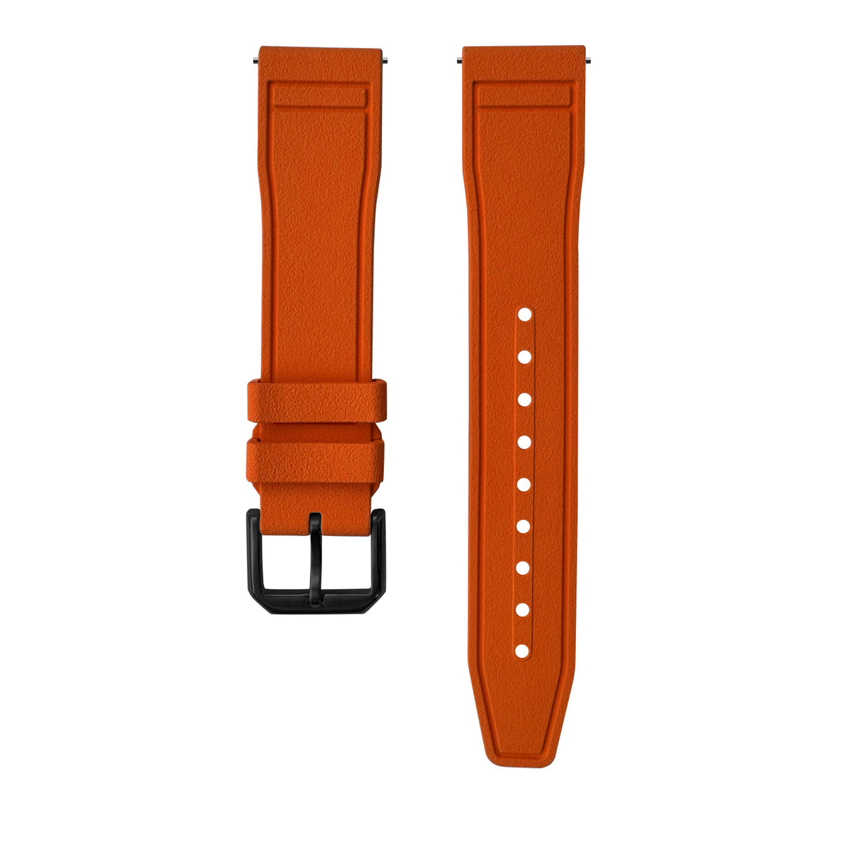 FKM Rubber Strap - Pilot - Orange