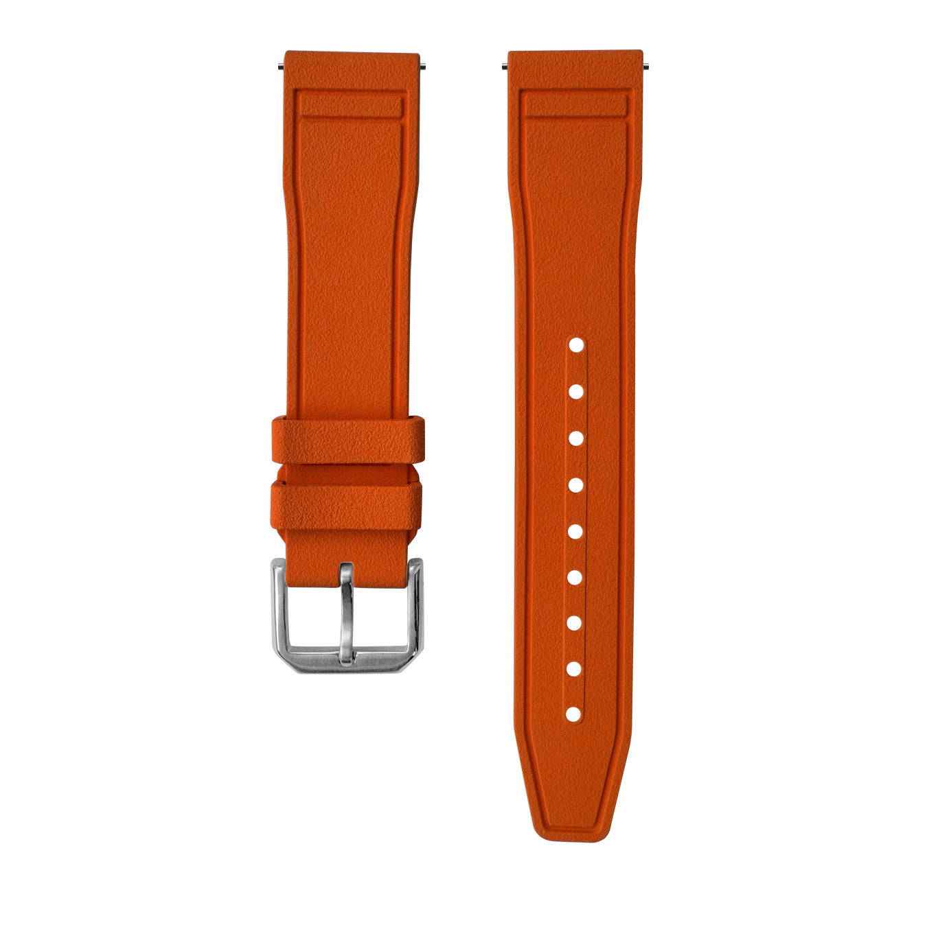 FKM Rubber Strap - Pilot - Orange