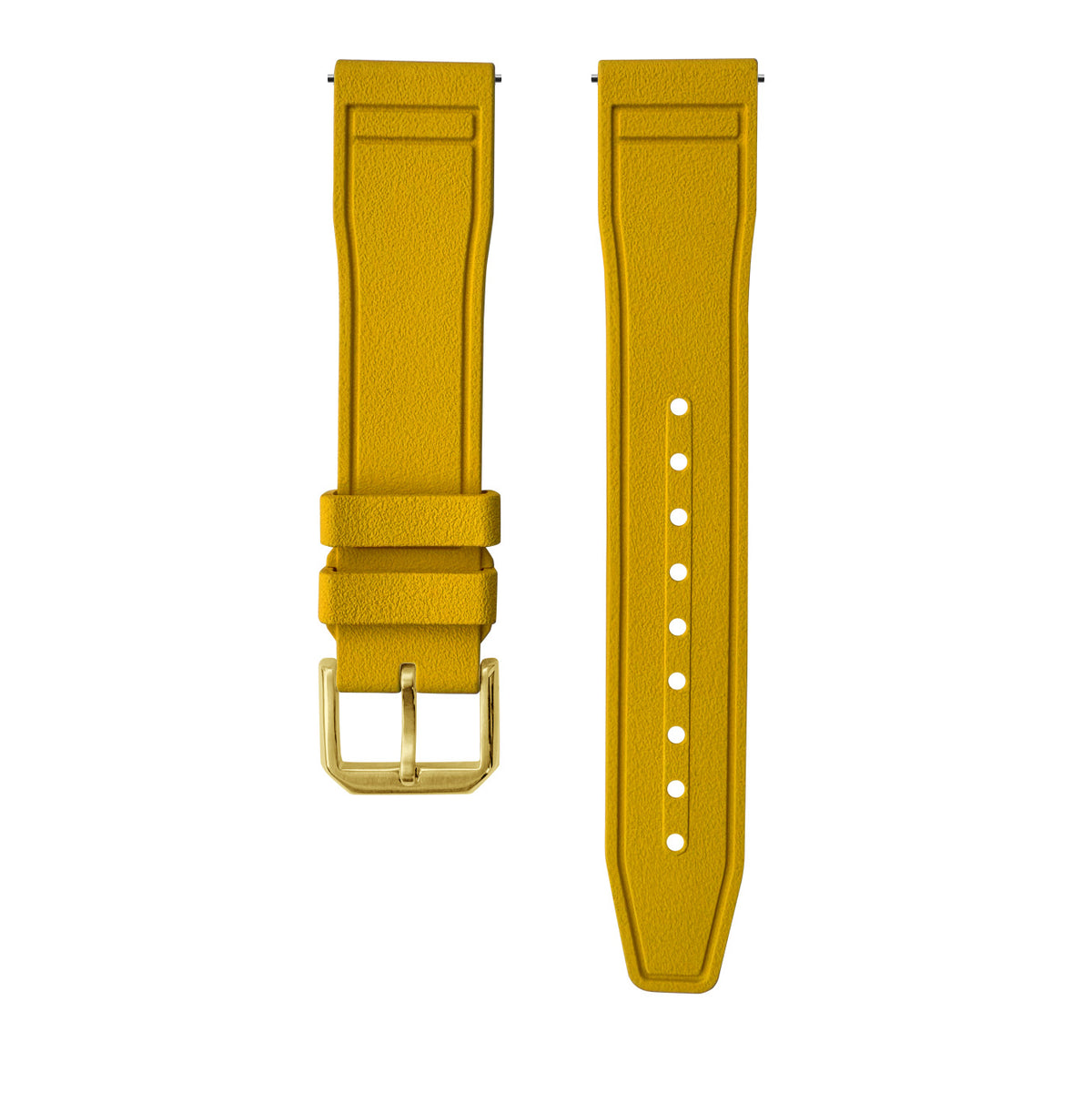 FKM Rubber Strap - Pilot - Yellow