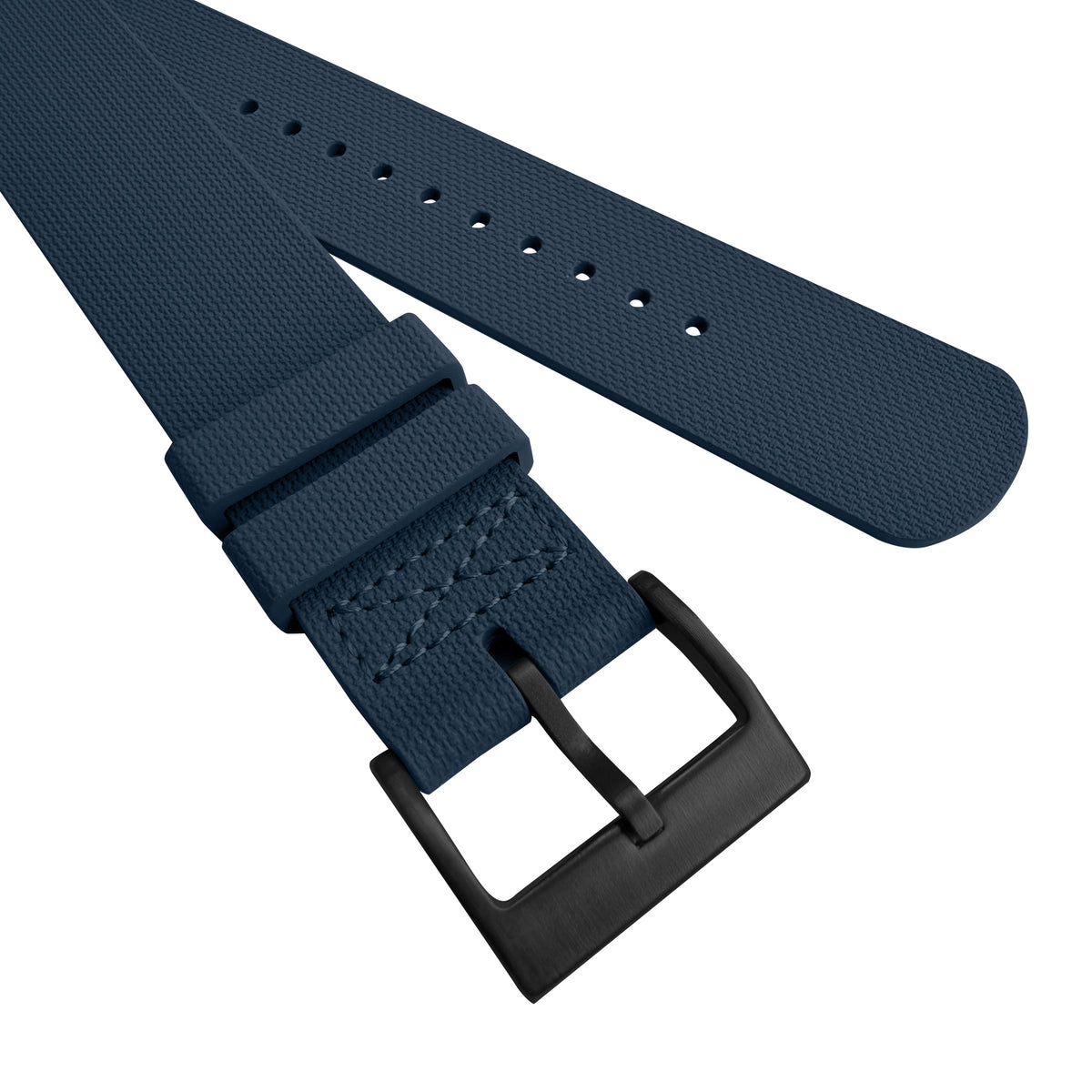 FKM Rubber Strap - Single Pass - Blue