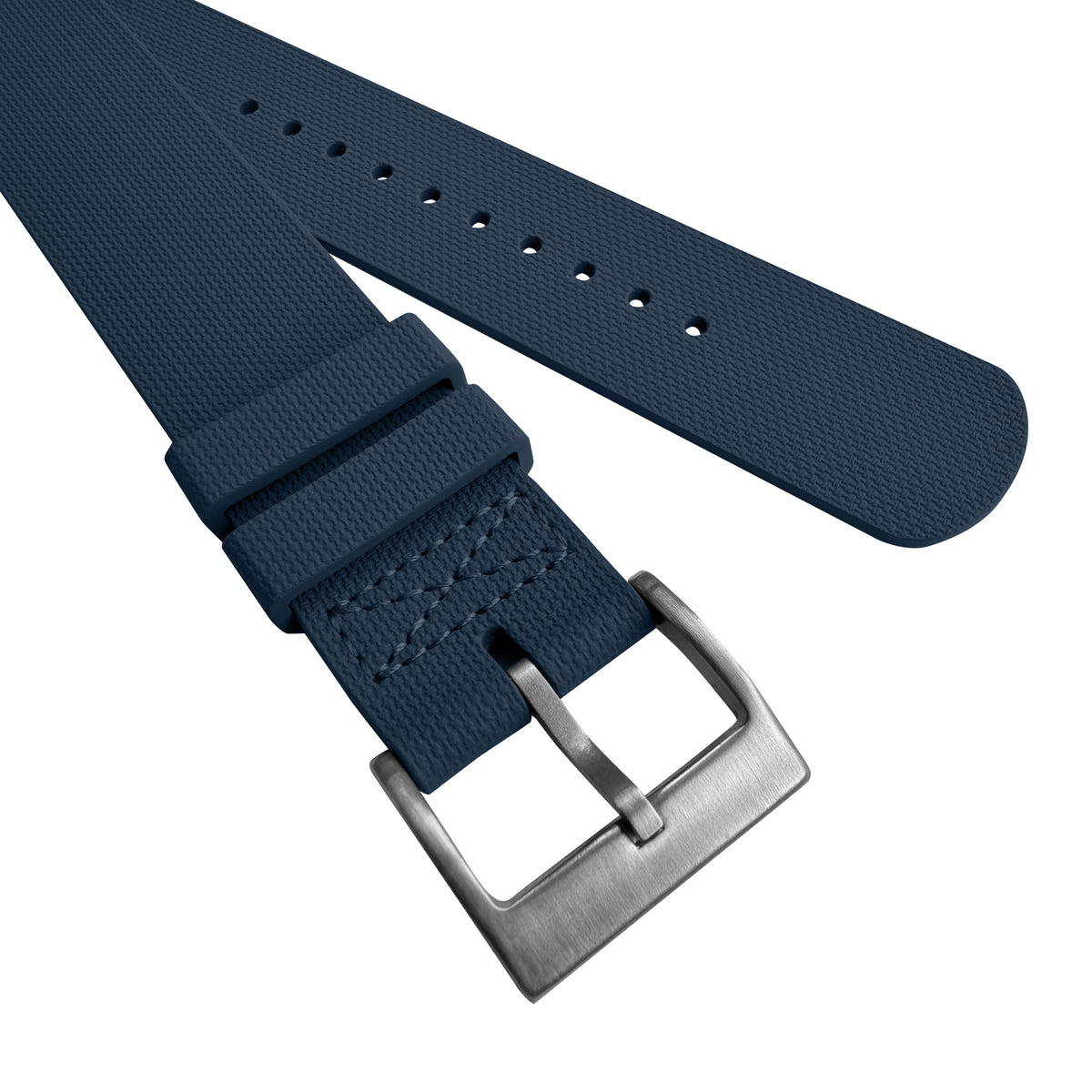 FKM Rubber Strap - Single Pass - Blue