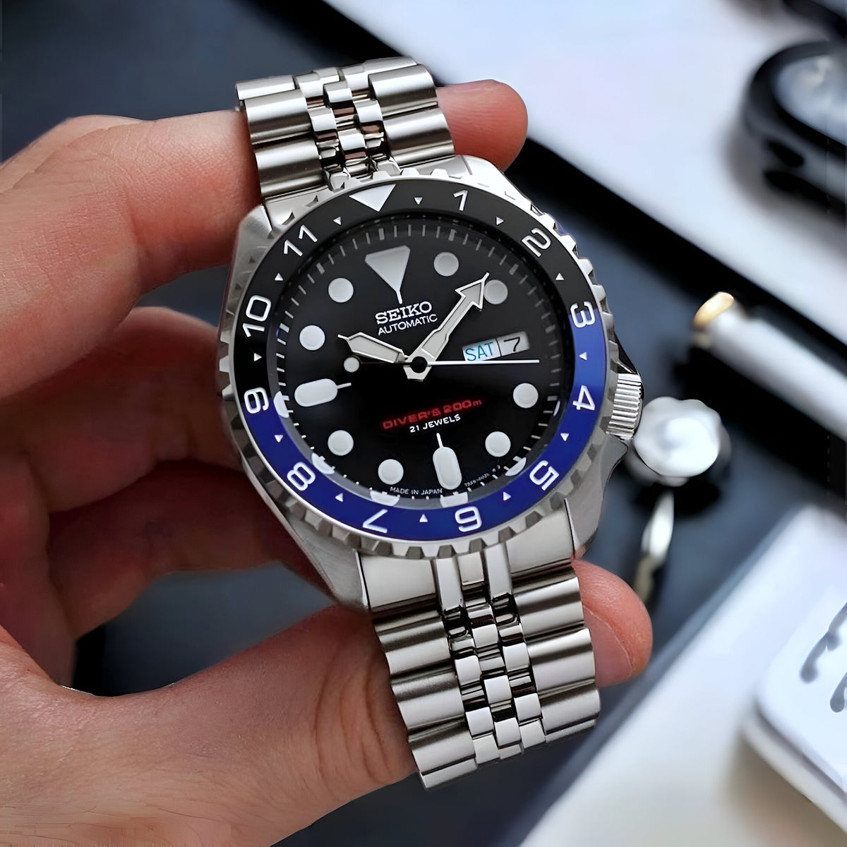 Ceramic Insert - SKX Dual Time BAT.