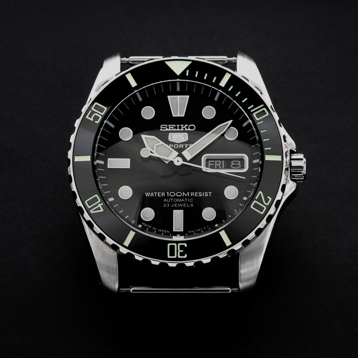 Ceramic Insert - Urchin Sub Black - Luminous Green