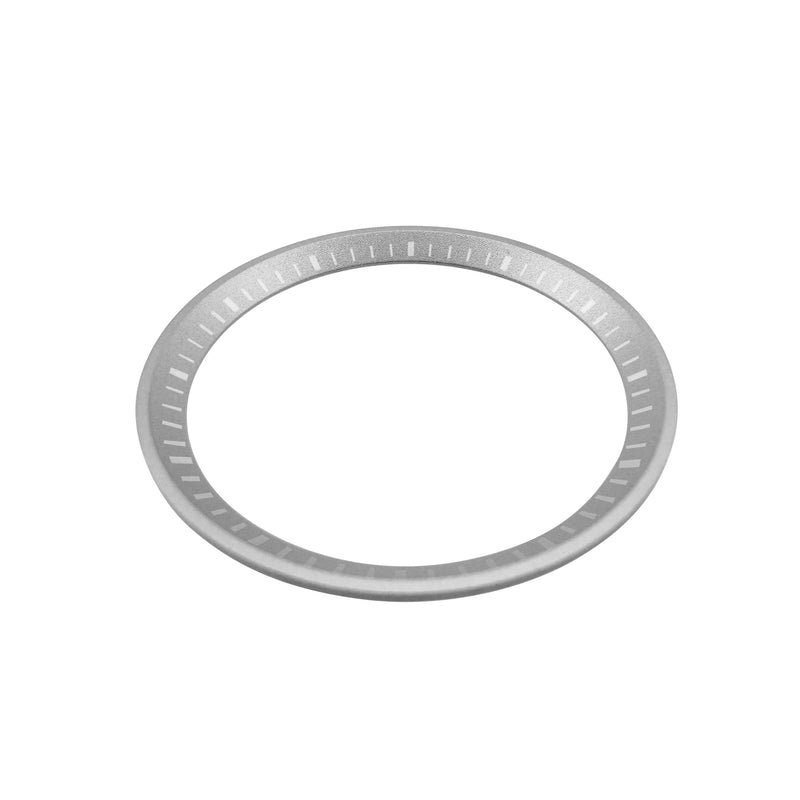 Chapter Ring - SRPE - Bead Blasted Steel w Engraved Markers - DLW WATCHES