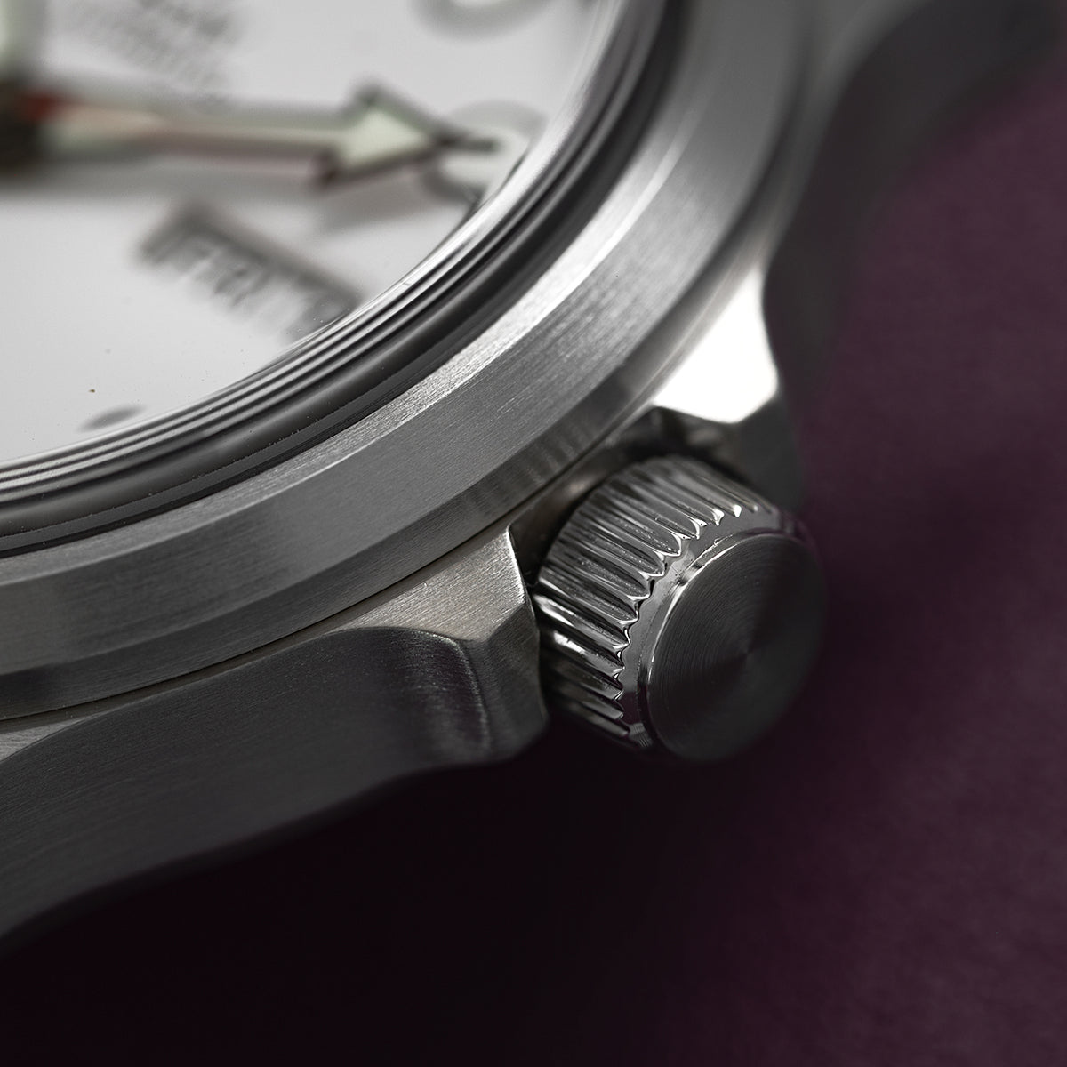 Case - SRPE Field S556 - Brushed Steel (With Case Back)