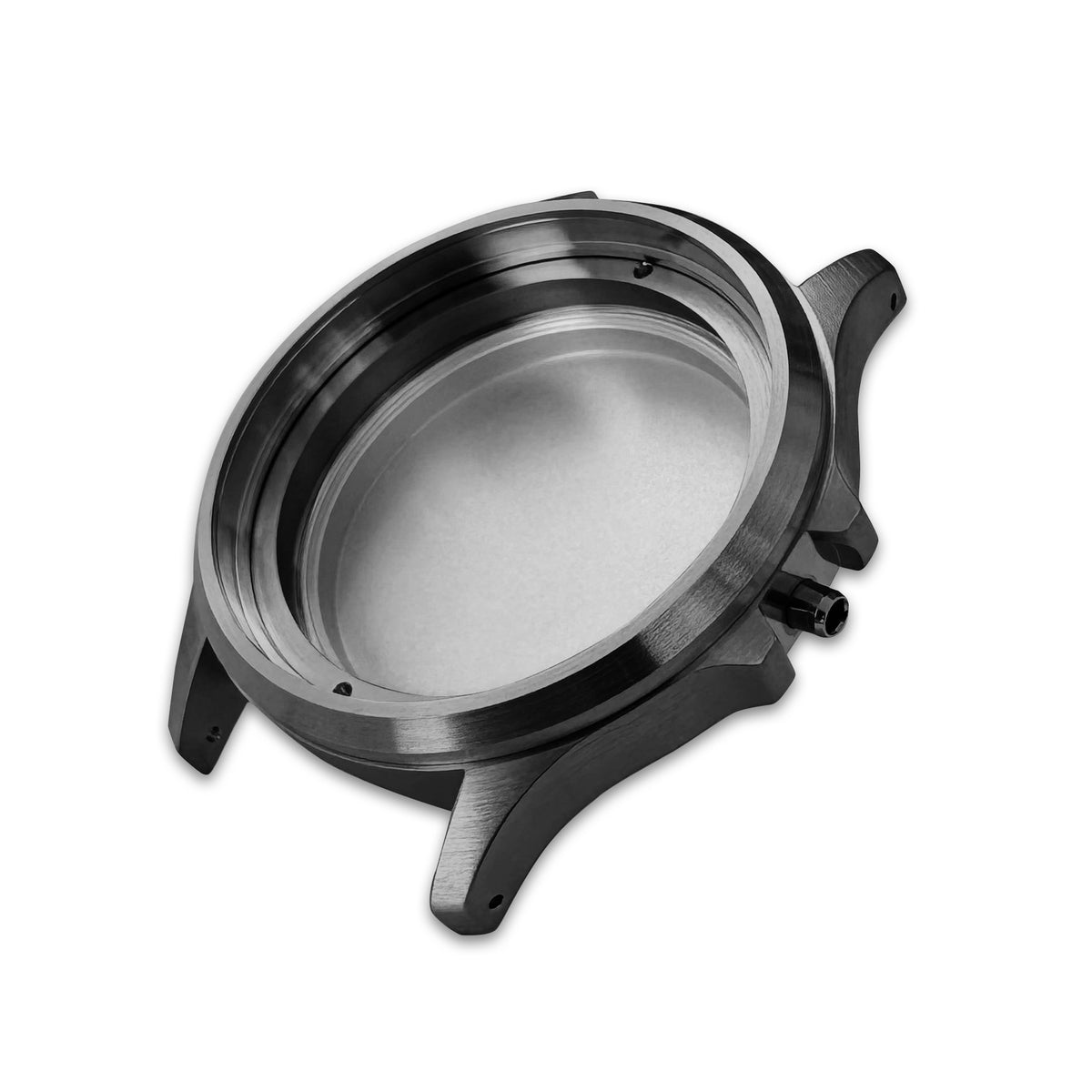 Case - SRPE Field S556 - Brushed PVD Black (With Case Back)